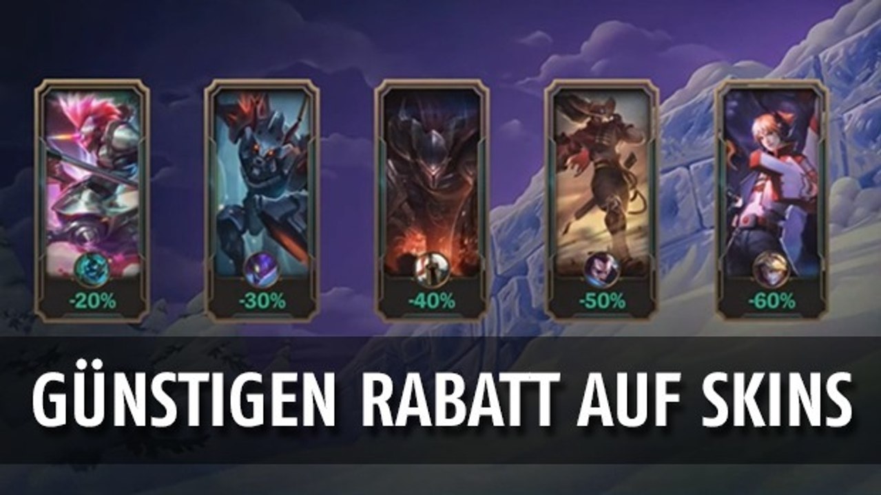 League of Legends: In dieser Boutique bekommt ihr Skins zum Spottpreis!