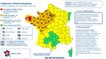 Alerte Météo orange et rouge : 29 départements en vigilance vents, pluies et inondations
