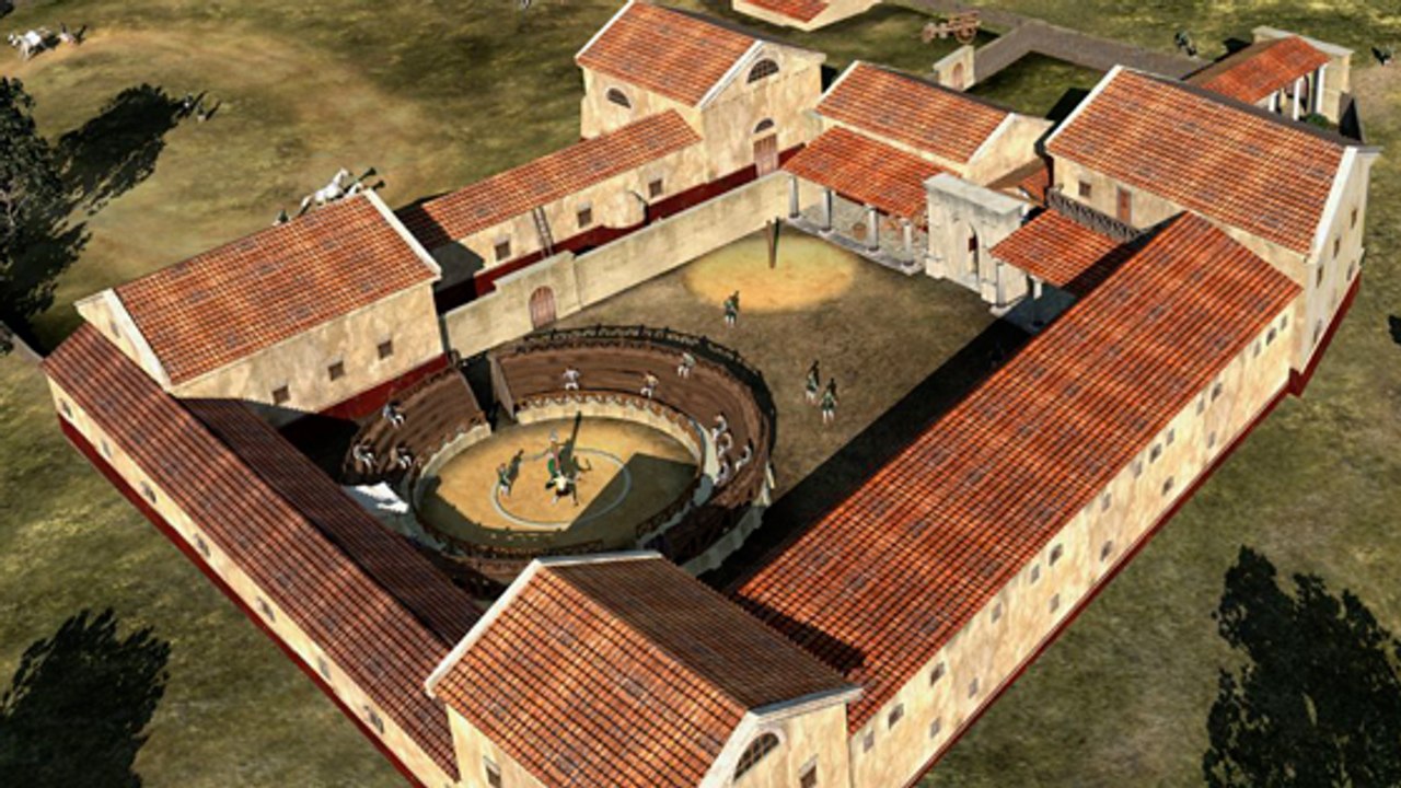 Visitez en 3D la plus grande école de gladiateurs de la Rome antique