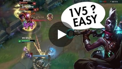 League of Legends: Ekko ist der perfekte Charakter für das 1on5