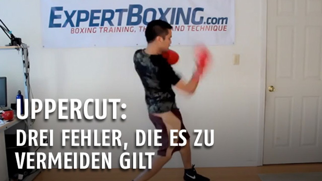 Der Uppercut: Diese 3 Fehler sollten Sie beim Box-Klassiker vermeiden