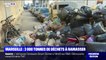 Grève des éboueurs: 3000 tonnes de déchets à ramasser à Marseille