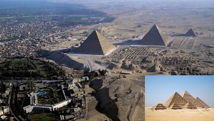 Vus de loin, ces célèbres monuments sont moins merveilleux qu'on ne pense