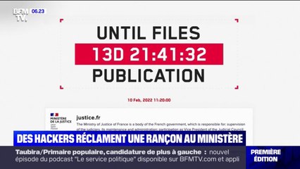 Un groupe de hackers réclame une rançon au ministère de la Justice