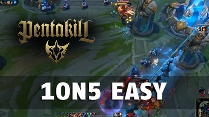 League of Legends: Der neue Corki hat im 1on5 gar keine Probleme
