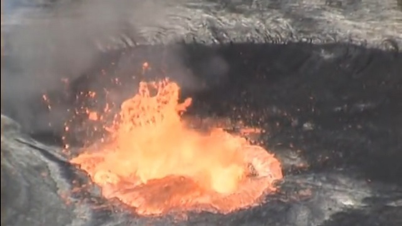 Que se passerait-il si quelqu'un tombait dans la lave d'un volcan ?