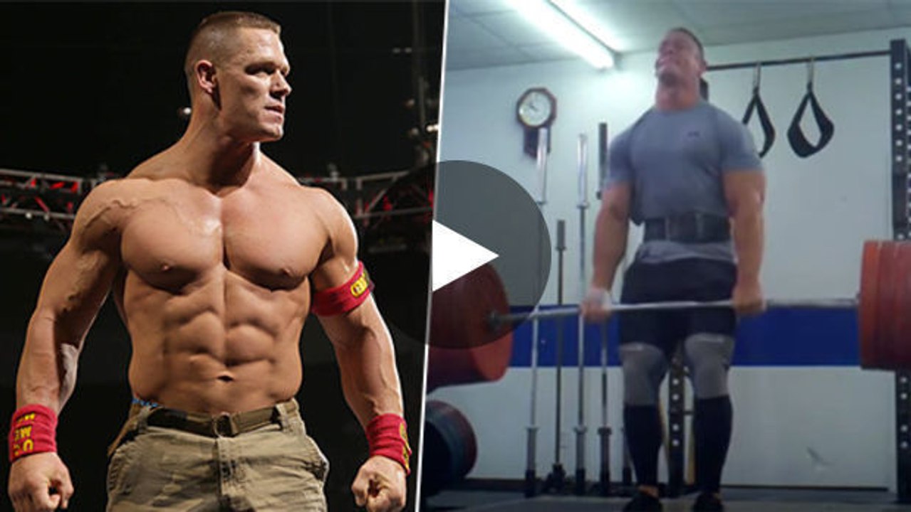 Training wie ein Berserker! John Cena bleibt in Form für die WWE