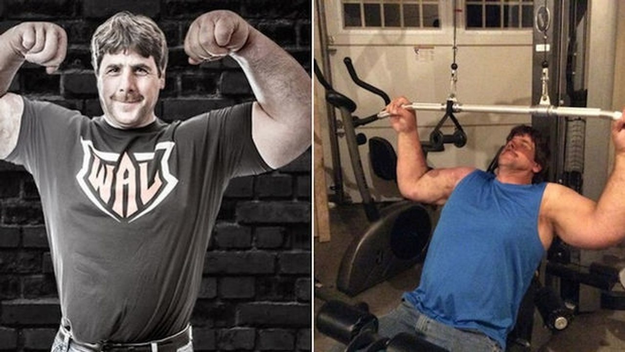 Jeff Dabe ist so muskulös wie Popeye