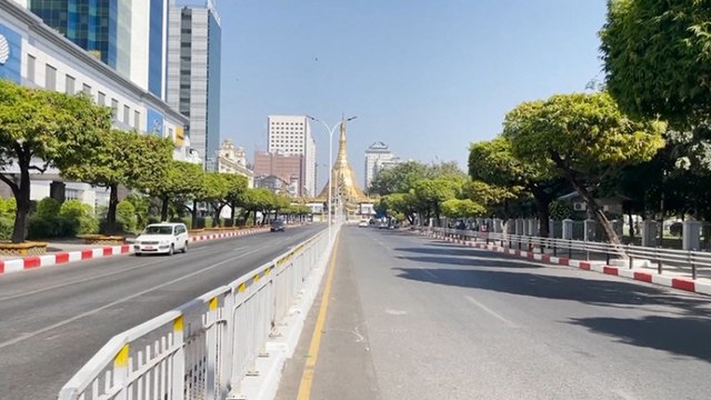 Peringati 1 Tahun Kudeta, Warga Myanmar Lakukan Gerakan Sunyi