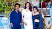 Kangana Ranaut Looks Gorgeous In white Saree For Nawazuddin Siddiqui's House Warming Party