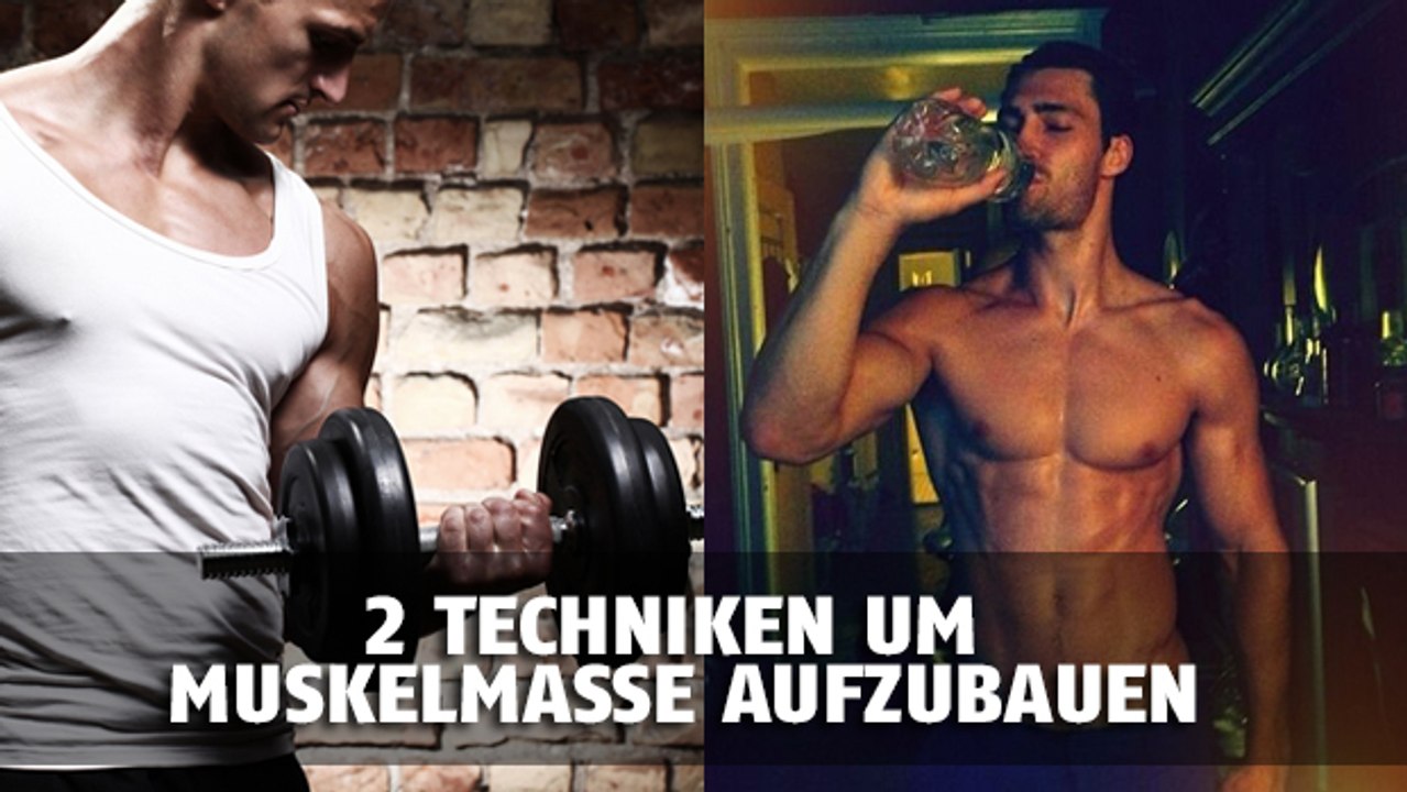 Mit dieser goldenen Regel bauen Sie schnell Muskeln auf!