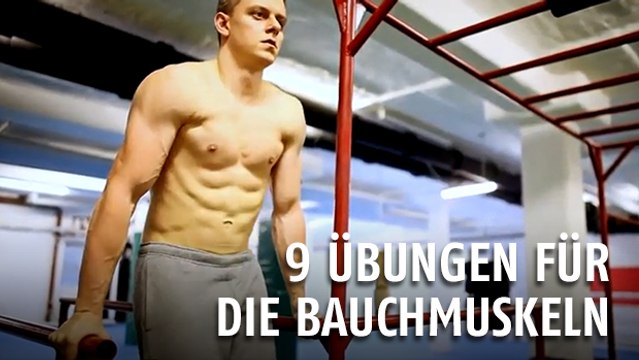 9 sehr effiziente Übungen für die Bauchmuskeln