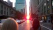 Manhattanhenge : un coucher de soleil spectaculaire entre les gratte-ciel de New York