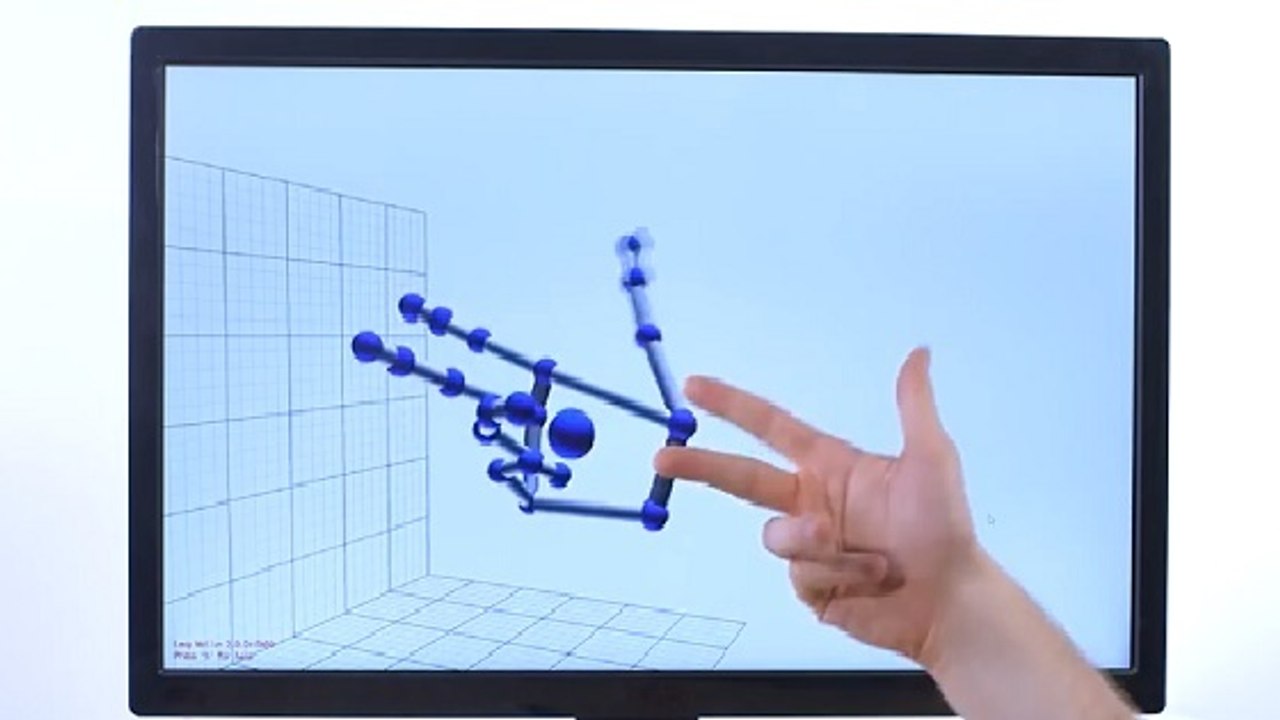 Leap Motion : les mouvements des mains reproduits avec une précision chirurgicale