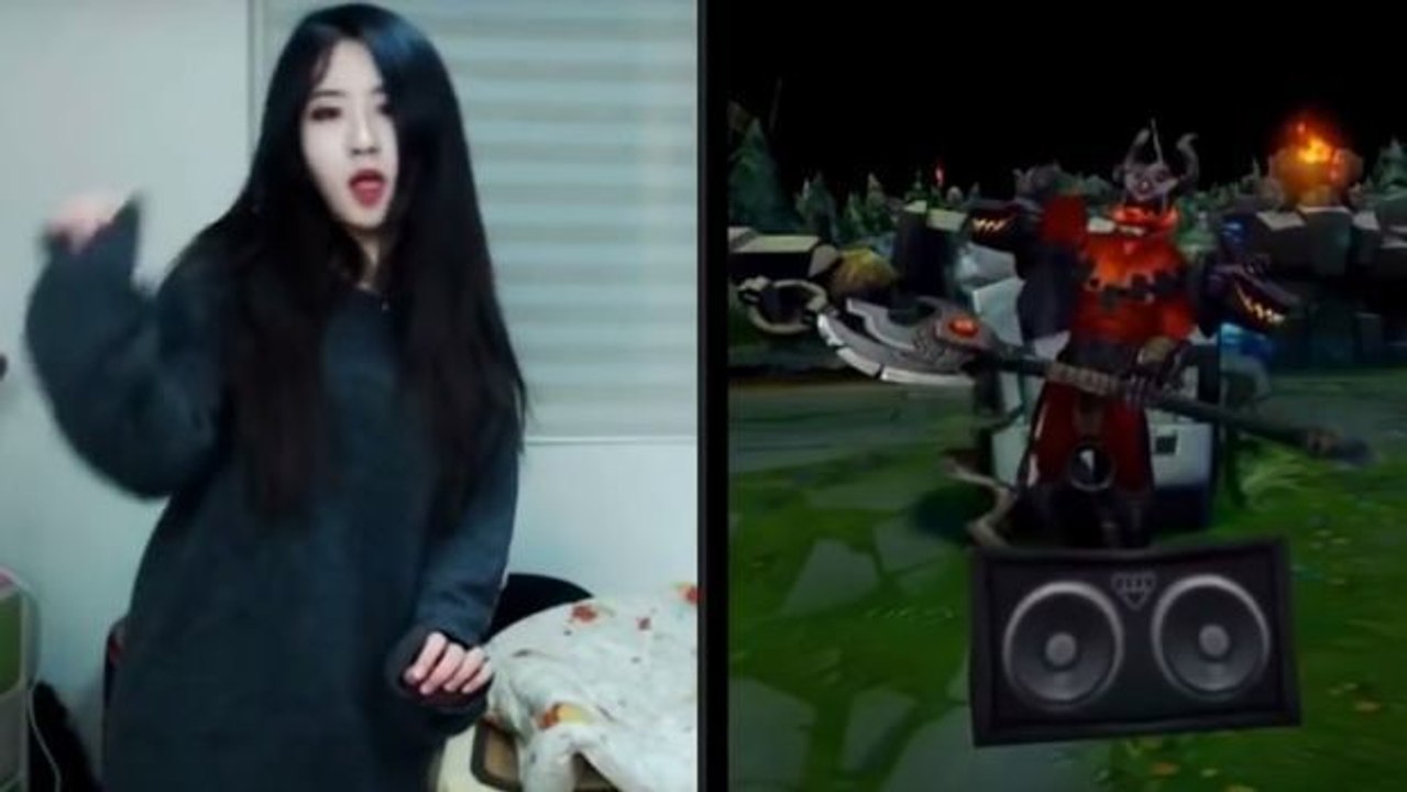 League of Legends: Eine junge Südkoreanerin imitiert die Tänze der Champions perfekt