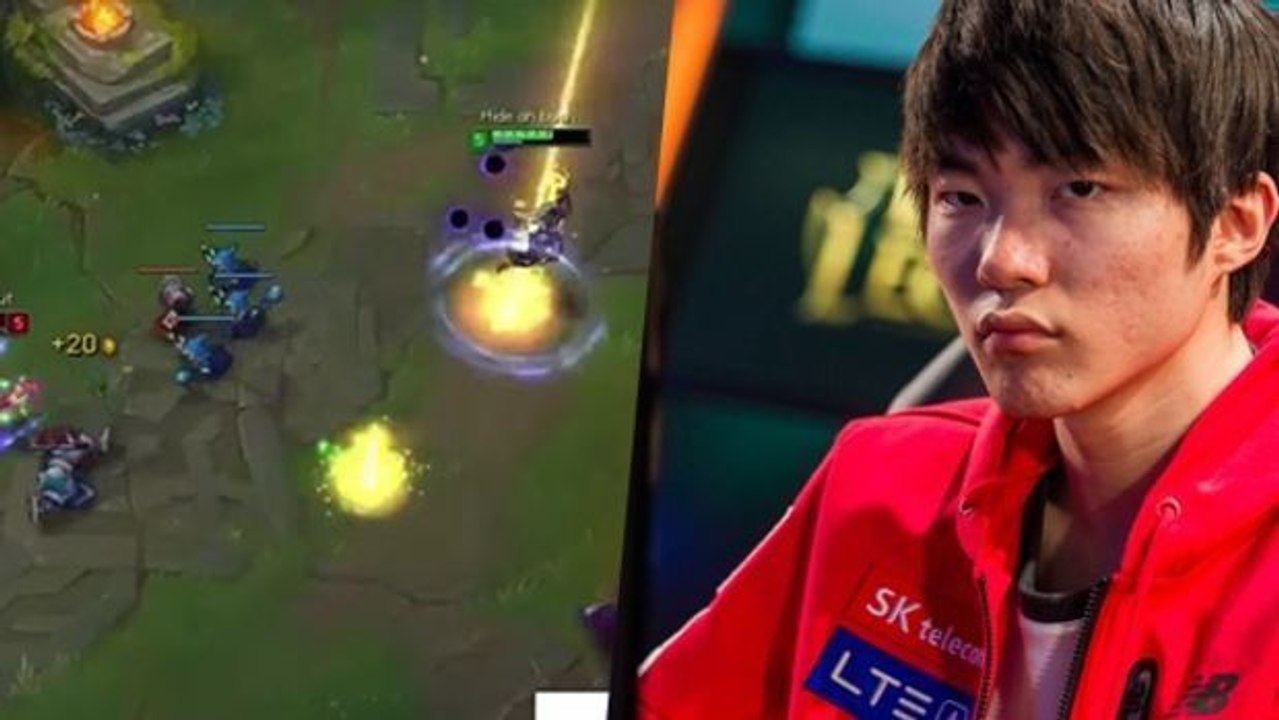 League of legends: fakers ersatzmann bei skt t1 hat skills
