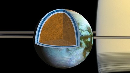 Titan : l'océan de la lune de Saturne aussi salé que la mer Morte ?