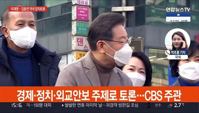 이재명, 김동연과 양자토론…윤석열, 4자토론 준비 주력