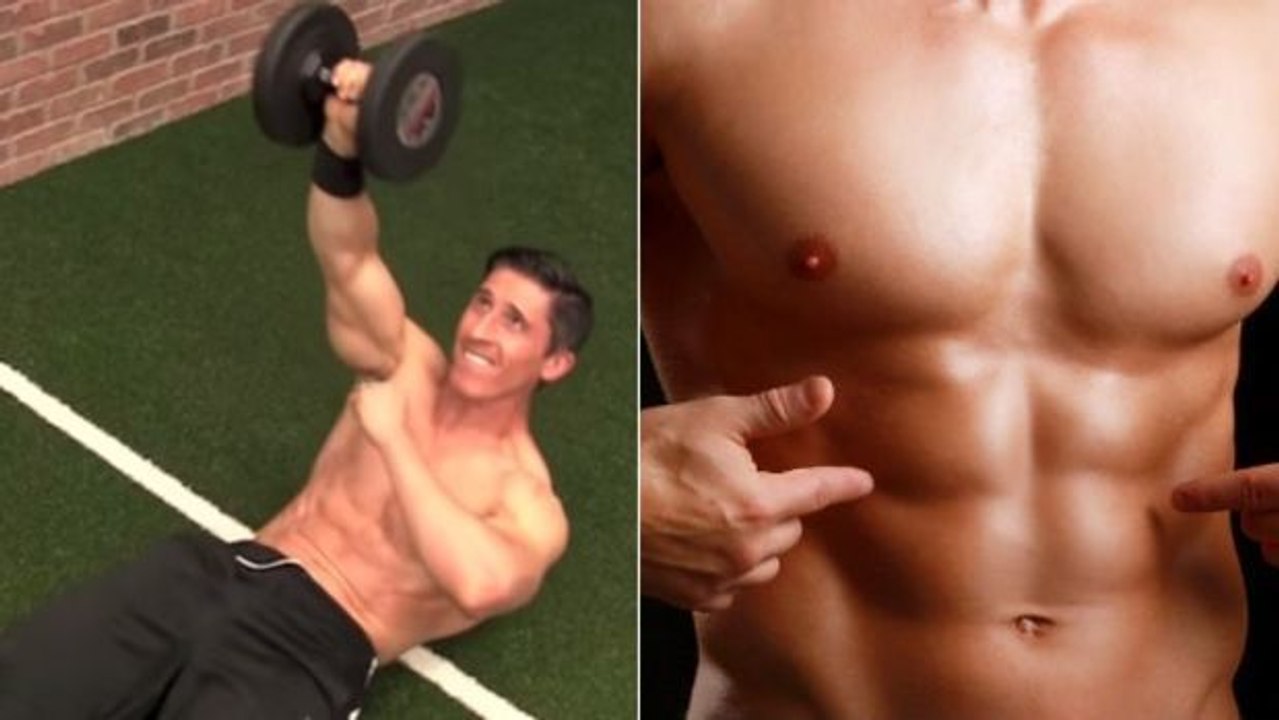 Mit diesem training bekommen sie ein sixpack