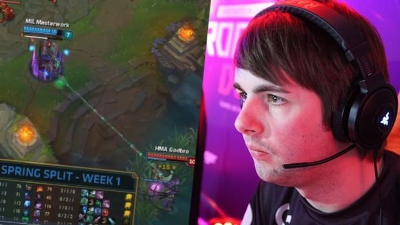 League of Legends: Wie MadLife in der Challenger Series! Milleniums Support mit einem kranken Move