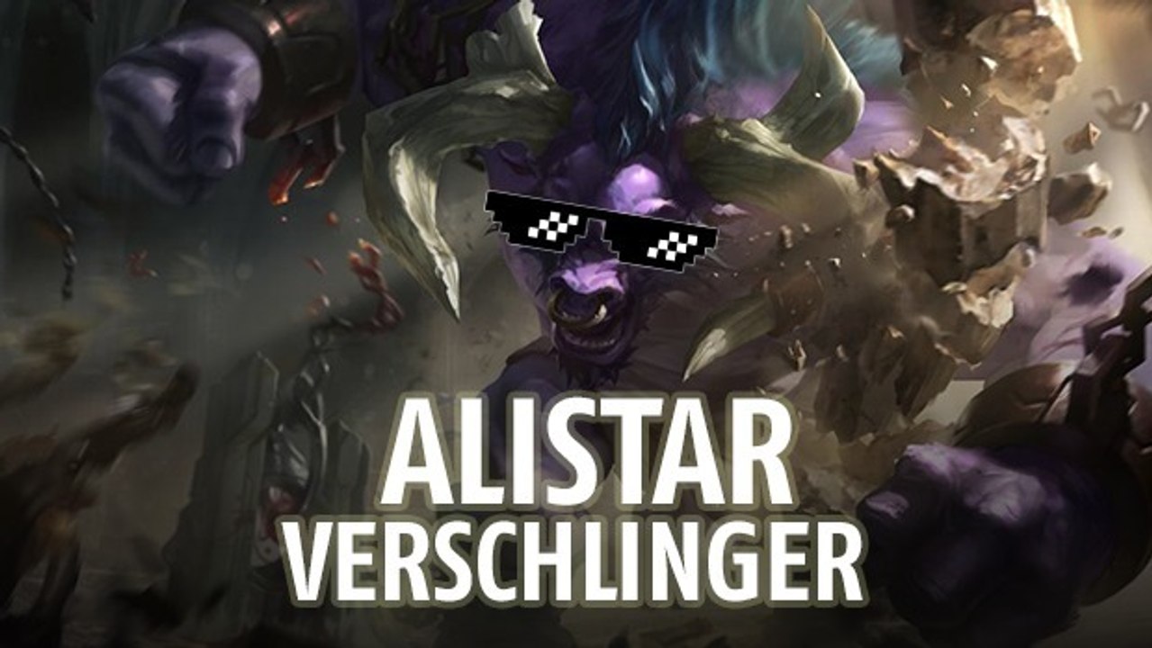 League of Legends: Er setzt mit Alistar das Item „Verschlinger“ ein und es klappt!