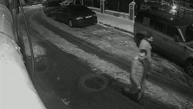 Şafak Mahmutyazıcıoğlu'na saldırı sonrası saldırganların kaçış anı