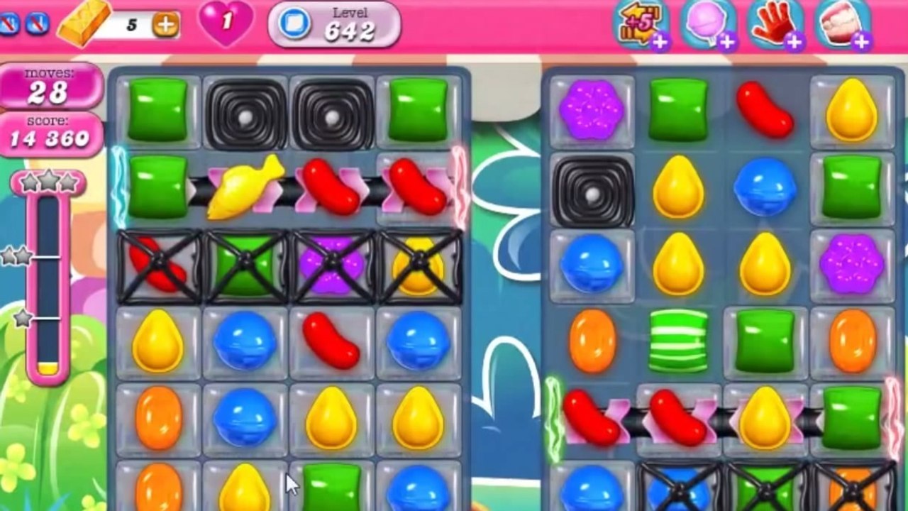Candy Crush Saga Level 642: Lösung, Tipps und Tricks