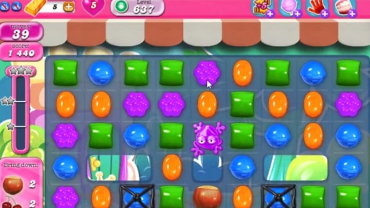 Candy crush saga level 637: lösung, tipps und tricks