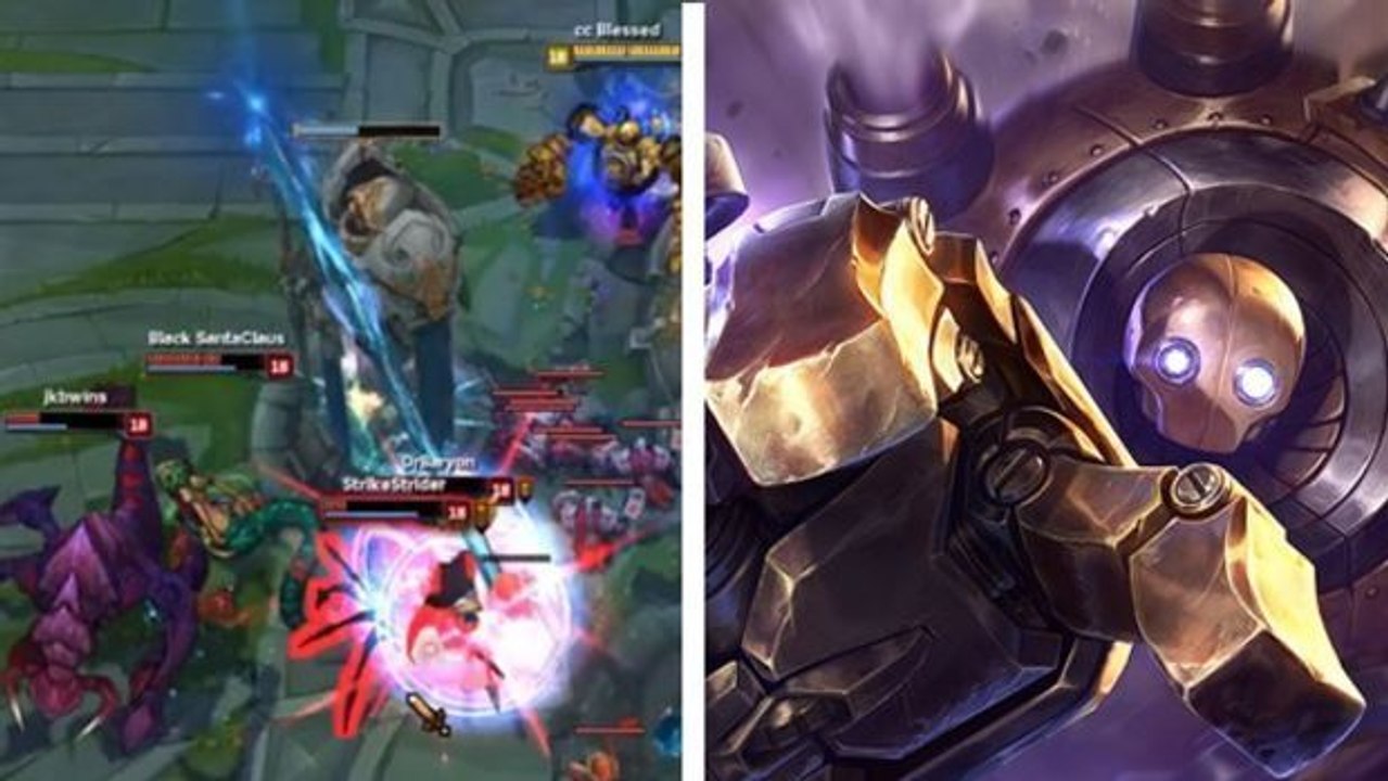 League of Legends. In nur 3.5 Sekunden! So holt ihr 1500 Gold mit Blitzcrank