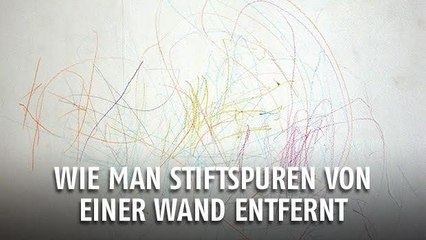 Gentside Tipps und Tricks - Episode 24: Wie man Stiftspuren von einer Wand entfernt
