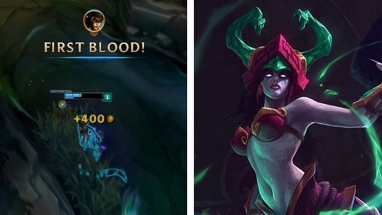 League of Legends: Genial! Mit dieser Technik gewinnt ihr mit Cassiopeia auf jeden Fall auf Level 1