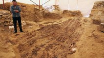 Ein 4.500 Jahre altes Schiff wurde in der Nähe der ägyptischen Pyramiden entdeckt