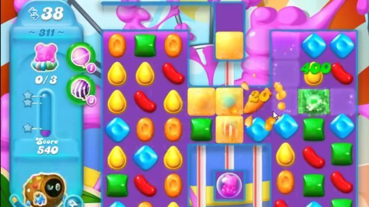 Candy Crush Soda Level 311: Lösung, Tipps und Tricks