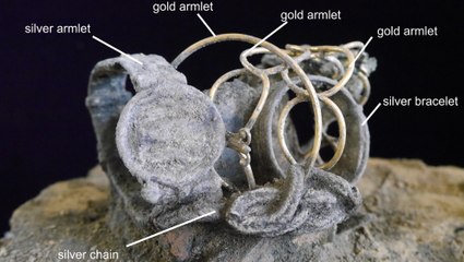 Des bijoux vieux de 2 000 ans découverts sous un grand magasin au Royaume-Uni