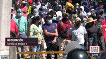 Nuevo enfrentamiento entre policías y maestros de la CNTE en Michoacán