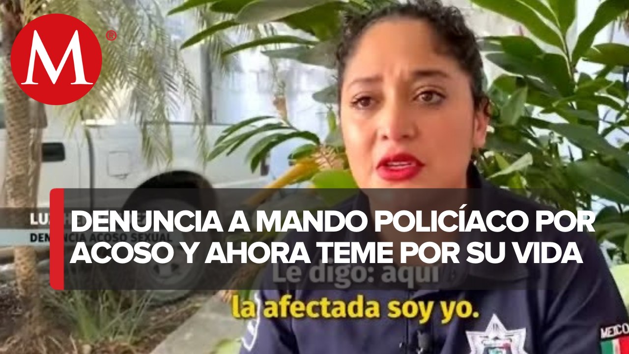 Policía en San Luis Potosí denuncia a su jefe por acoso sexual