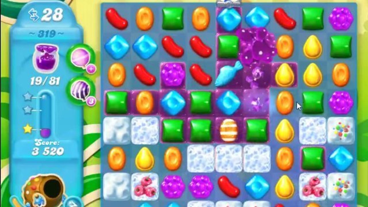 Candy Crush Soda Level 319: Lösung, Tipps und Tricks