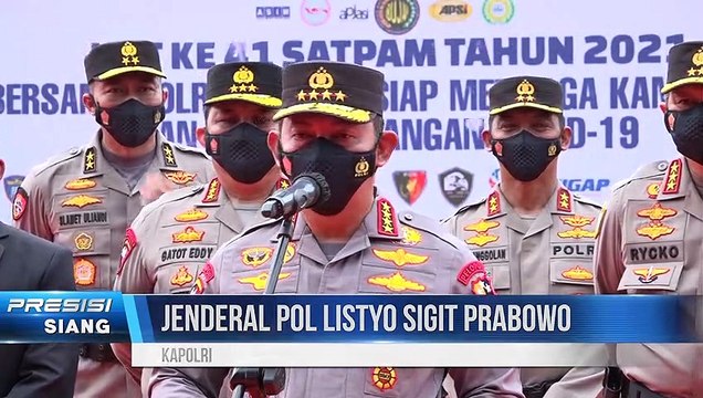 Kapolri Pimpin Upacara Peringatan HUT Satpam ke 41