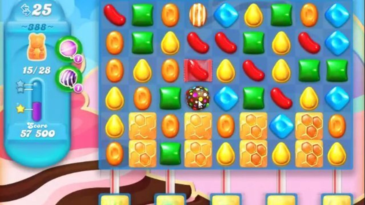 Candy Crush Soda Level 388: Lösung, Tipps und Tricks
