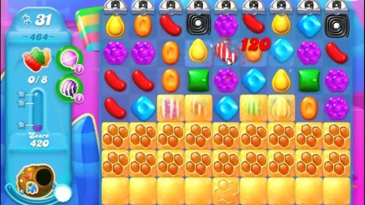 Candy Crush Soda Level 464: Lösung, Tipps und Tricks