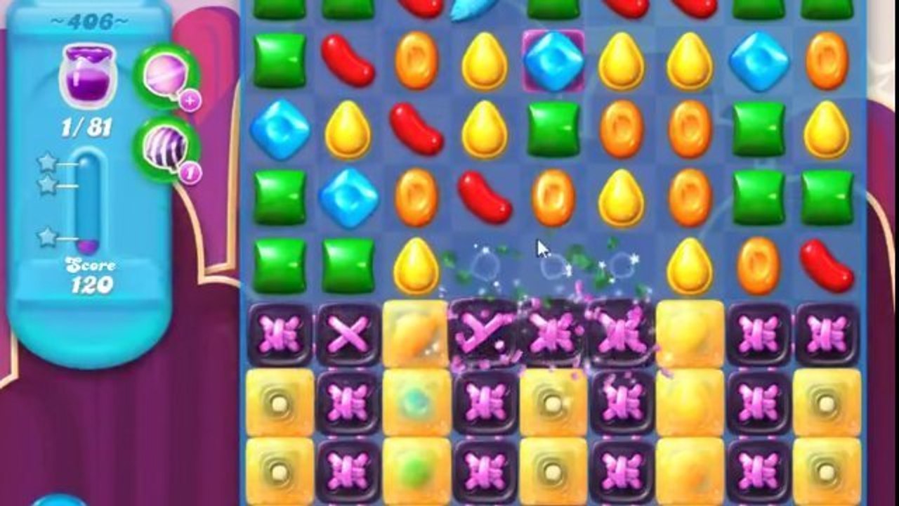 Candy Crush Soda Level 406: Lösung, Tipps und Tricks