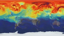 Suivez le voyage du CO2 dans l'atmosphère terrestre grâce à ce time-lapse stupéfiant