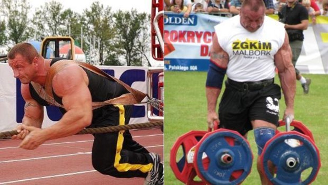 Mariusz Pudzianowski ist der stärkste Mann der Welt