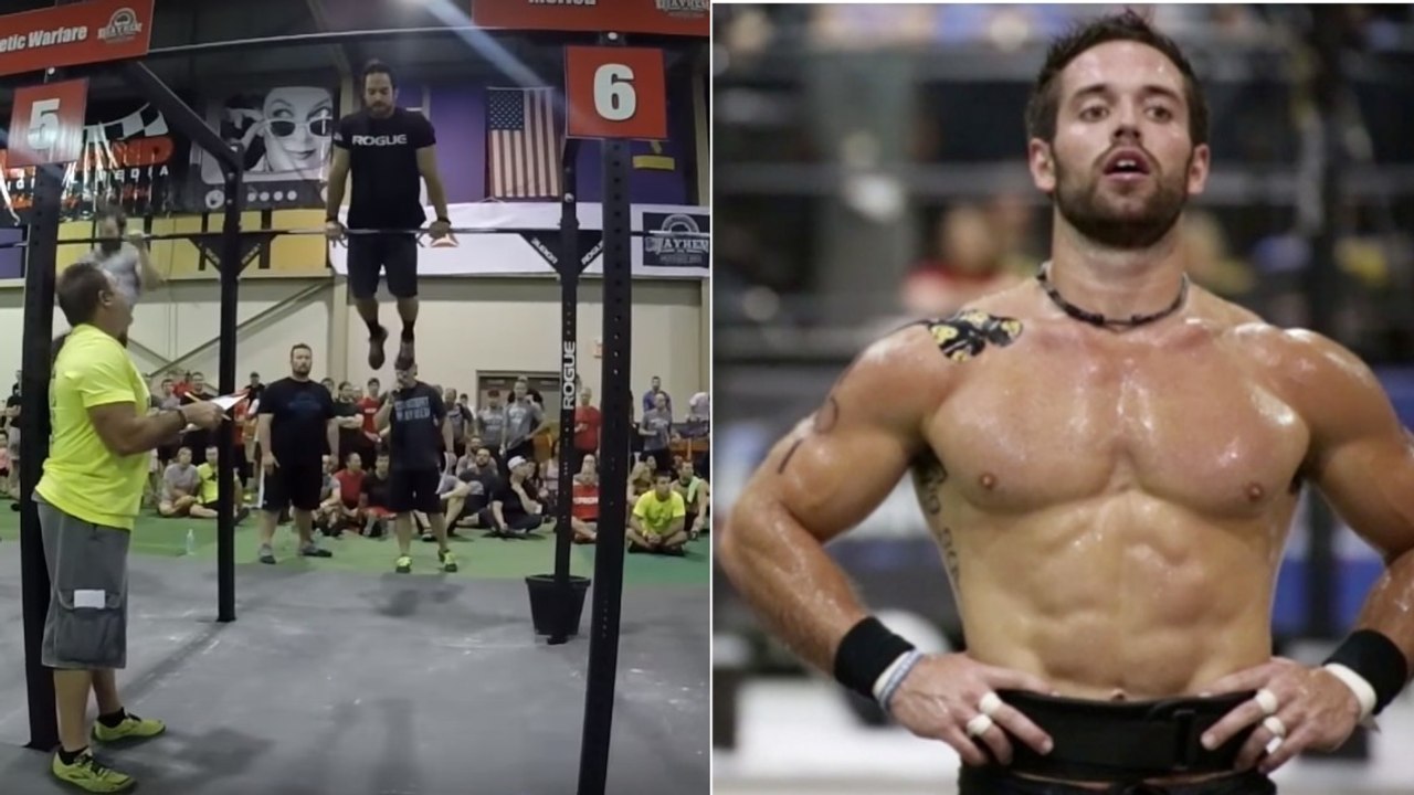 Rich Froning beim Muscle-Up