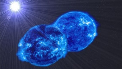 Une gigantesque collision stellaire va créer une étoile 60 fois plus grosse que le Soleil