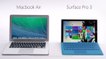 Surface Pro 3 vs MacBook Air : Microsoft attaque Apple, mais qui est le meilleur ?