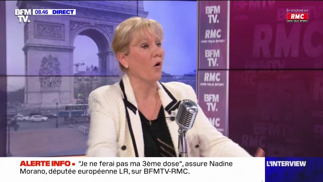 Nadine Morano dit n'avoir jamais été tentée de quitter sa famille politique