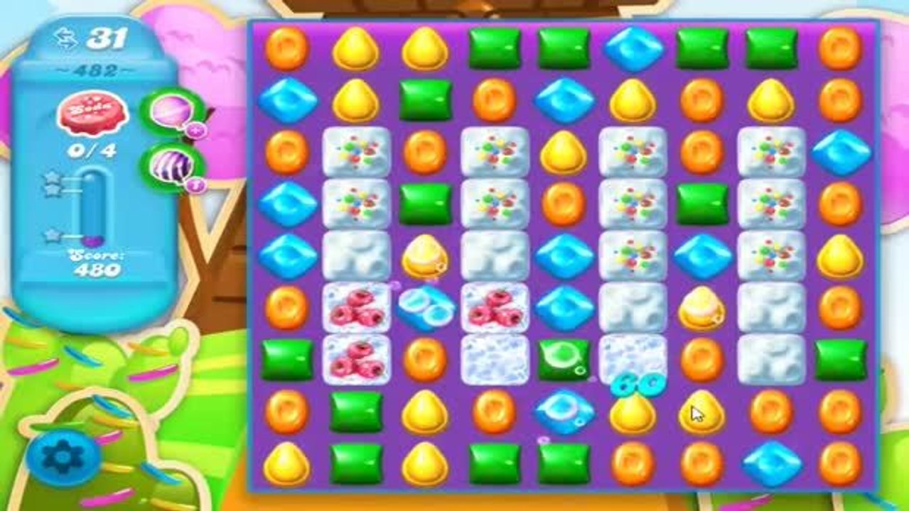Candy crush soda level 482: lösung, tipps und tricks