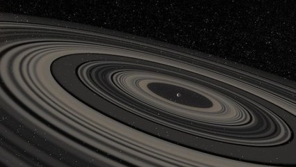 Exoplanète : découverte d'une "super-Saturne" aux anneaux gigantesques