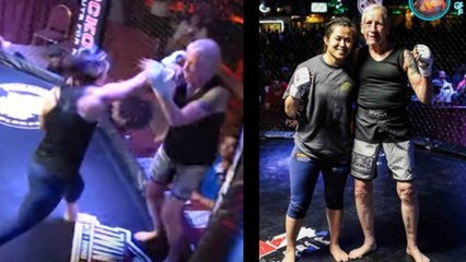 MMA: Eine 68-jährige Frau steigt in den Ring, um zu kämpfen